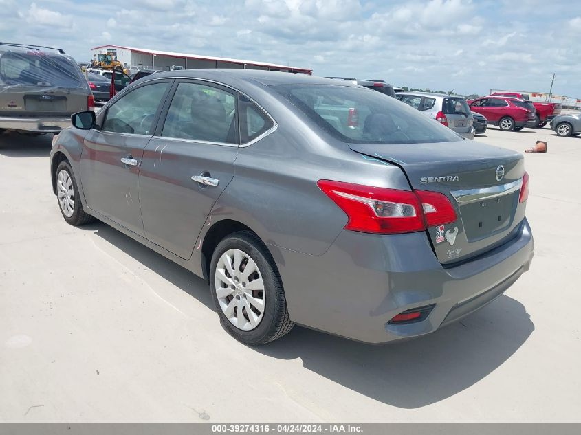 2017 Nissan Sentra S VIN: 3N1AB7AP2HY391790 Lot: 39274316