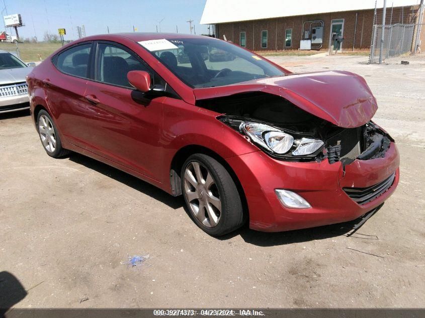 KMHDH4AE9DU769165 2013 Hyundai Elantra Limited (Ulsan Plant)