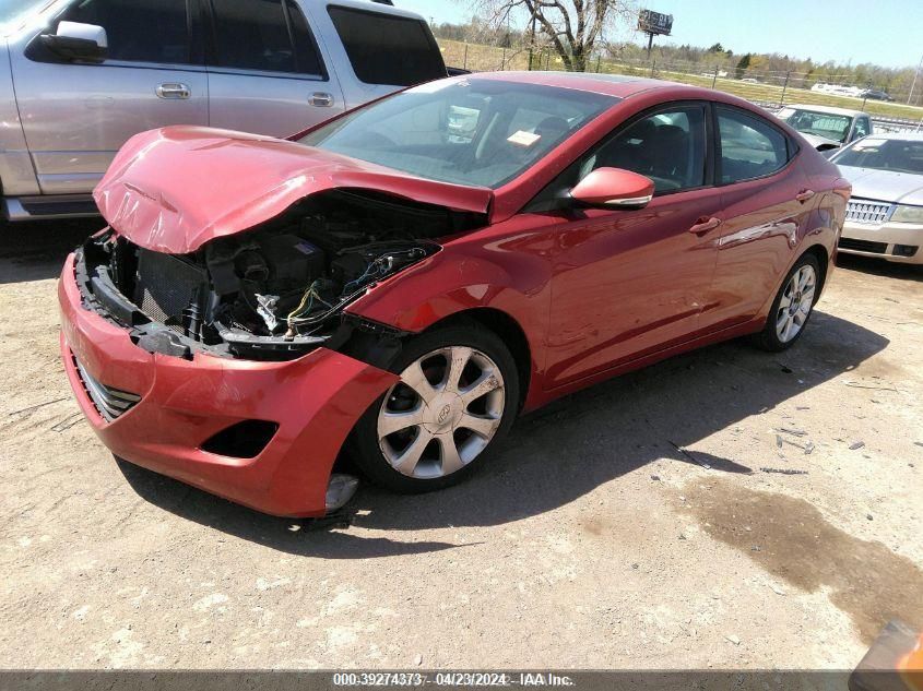 KMHDH4AE9DU769165 2013 Hyundai Elantra Limited (Ulsan Plant)