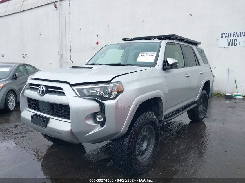 2022 Toyota 4Runner Trd Off Road Premium VIN: JTERU5JR2N6013404 Lot: 39274380