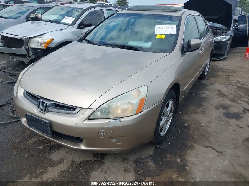 2004 Honda Accord 2.4 Ex VIN: 1HGCM558X4A004409 Lot: 39274392