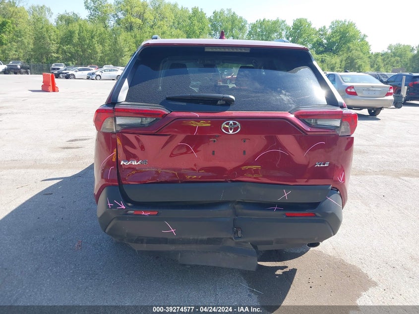 VIN 2T3W1RFV8PW286491 2023 TOYOTA RAV4 XLE