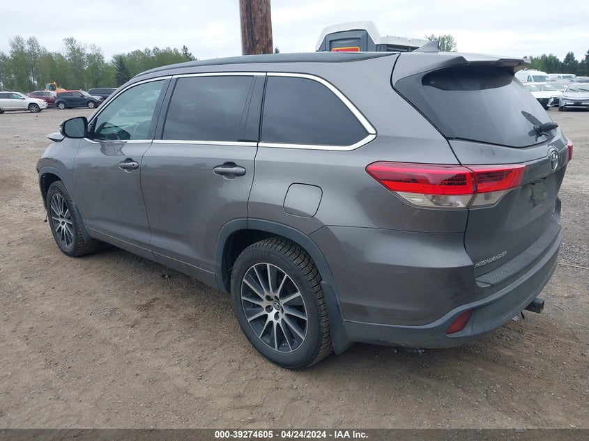 2017 TOYOTA HIGHLANDER SE - 5TDJZRFHXHS469732