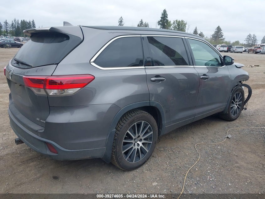 2017 TOYOTA HIGHLANDER SE - 5TDJZRFHXHS469732