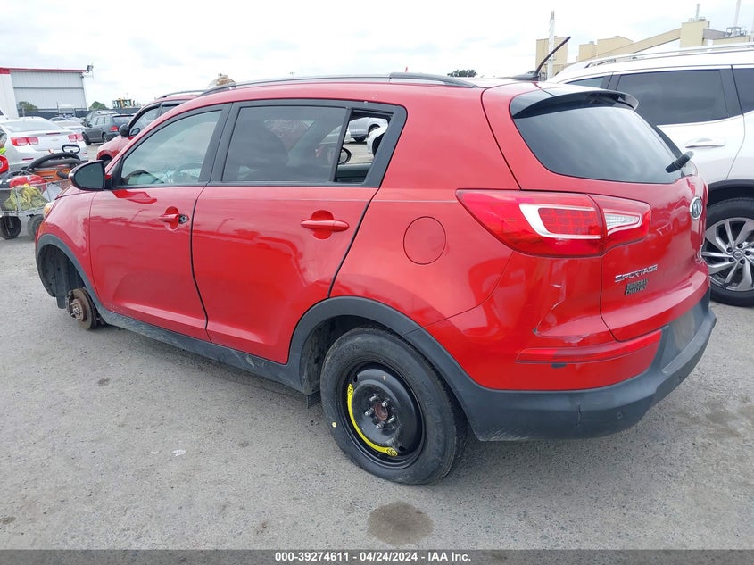 2011 Kia Sportage Lx VIN: KNDPB3A28B7083522 Lot: 39274611