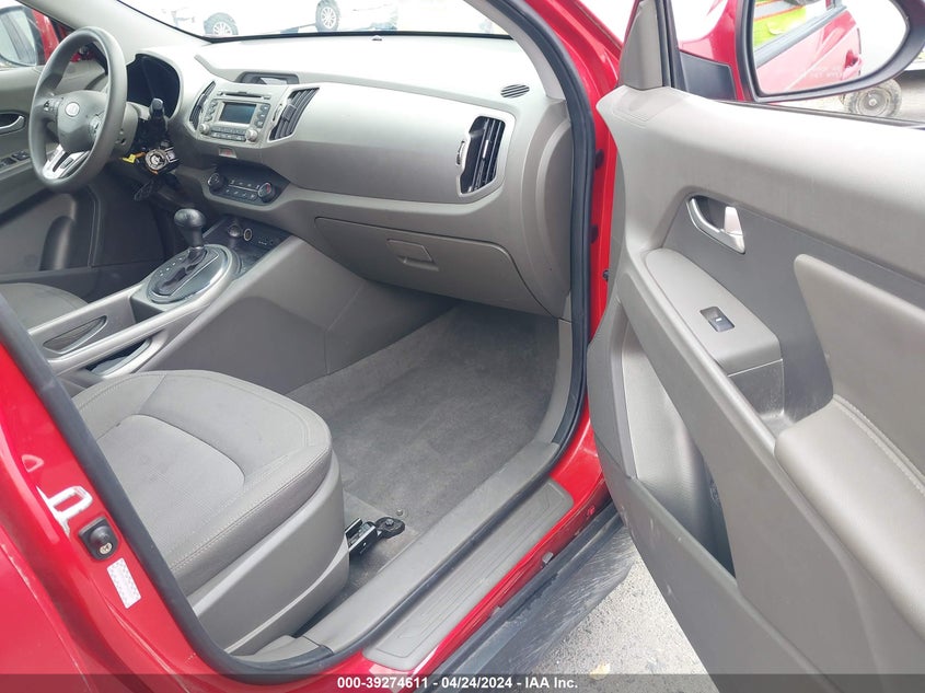 2011 Kia Sportage Lx VIN: KNDPB3A28B7083522 Lot: 39274611