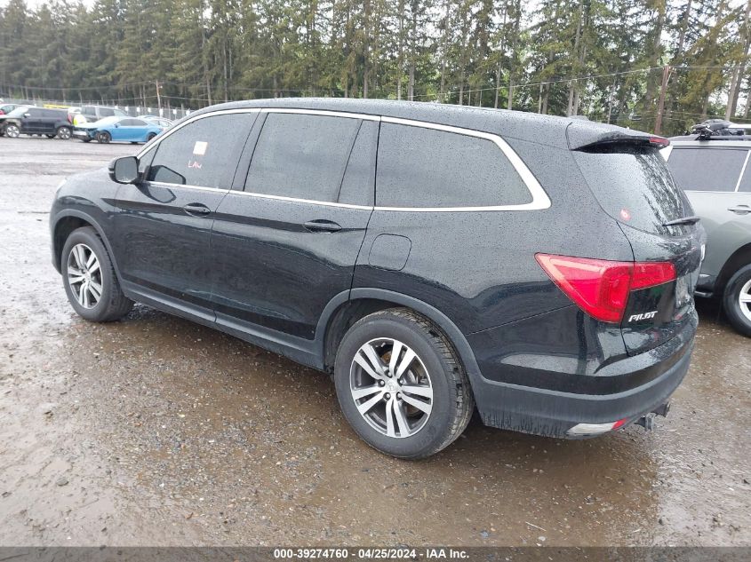 2018 Honda Pilot Ex VIN: 5FNYF6H38JB041739 Lot: 39274760