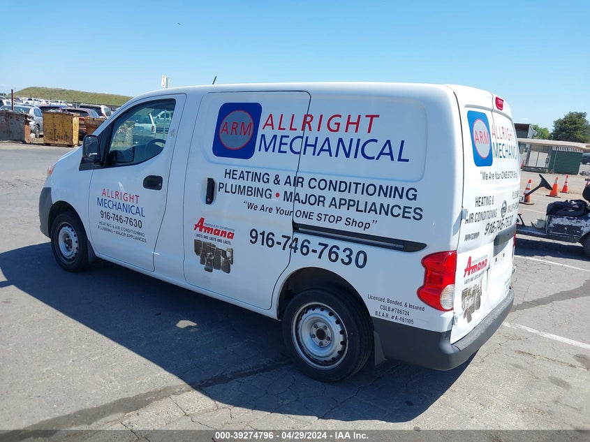 2016 Nissan Nv200 S VIN: 3N6CM0KN3GK701593 Lot: 39274796