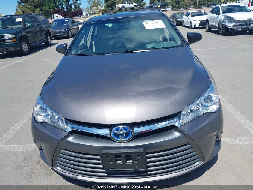 2016 TOYOTA CAMRY HYBRID XLE - 4T1BD1FK0GU183152