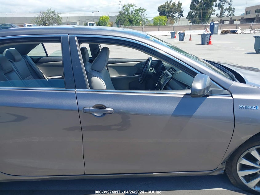 2016 TOYOTA CAMRY HYBRID XLE - 4T1BD1FK0GU183152