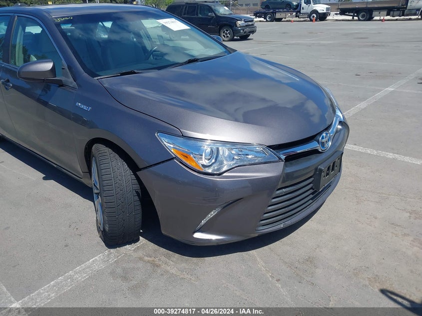 2016 TOYOTA CAMRY HYBRID XLE - 4T1BD1FK0GU183152