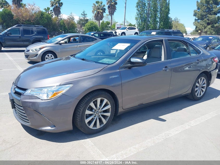 2016 TOYOTA CAMRY HYBRID XLE - 4T1BD1FK0GU183152