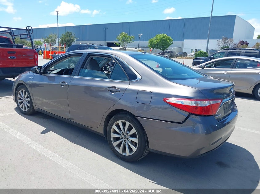 2016 TOYOTA CAMRY HYBRID XLE - 4T1BD1FK0GU183152