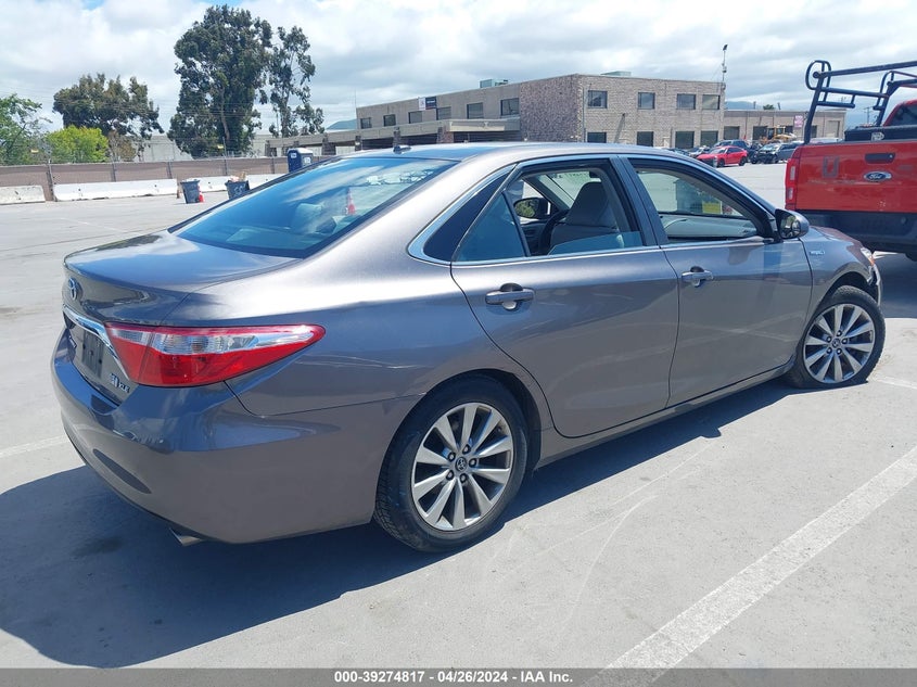 2016 TOYOTA CAMRY HYBRID XLE - 4T1BD1FK0GU183152