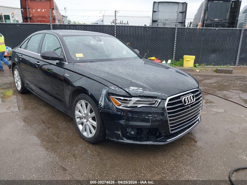 2016 Audi A6 3.0T Premium Plus VIN: WAUHGAFCXGN058827 Lot: 39274828
