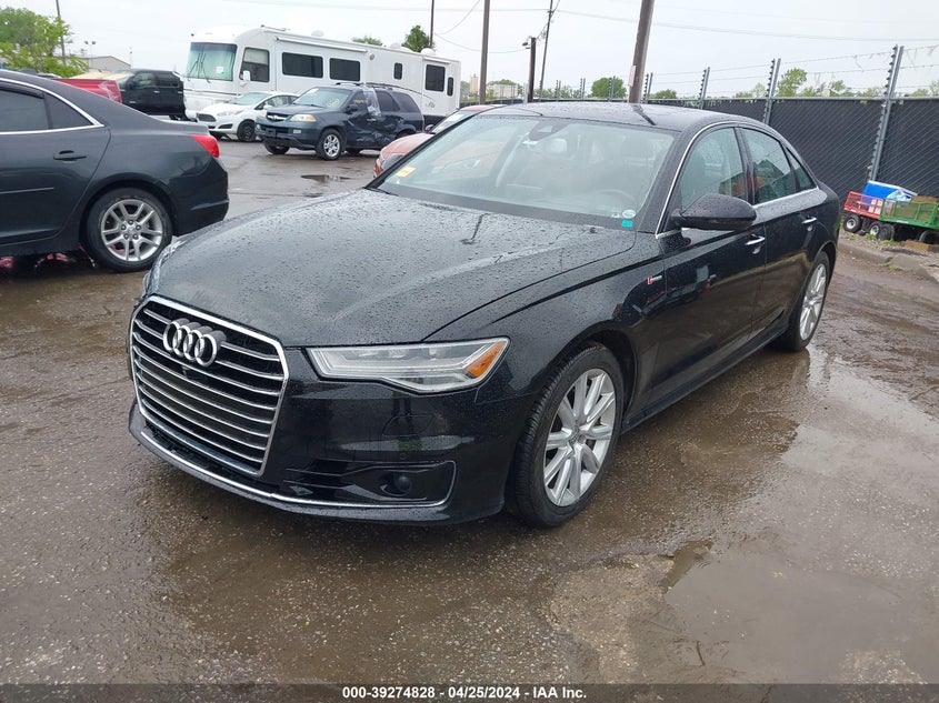 2016 Audi A6 3.0T Premium Plus VIN: WAUHGAFCXGN058827 Lot: 39274828