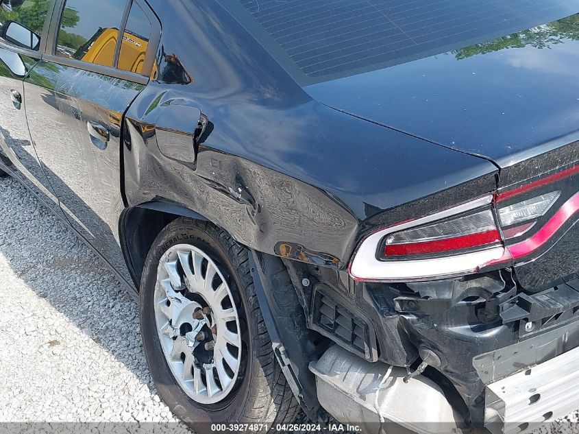 2021 Dodge Charger Police Awd VIN: 2C3CDXKG1MH540855 Lot: 39274871