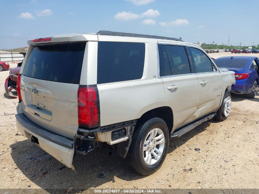 2015 Chevrolet Tahoe Ls VIN: 1GNSCAKC9FR294832 Lot: 39274877