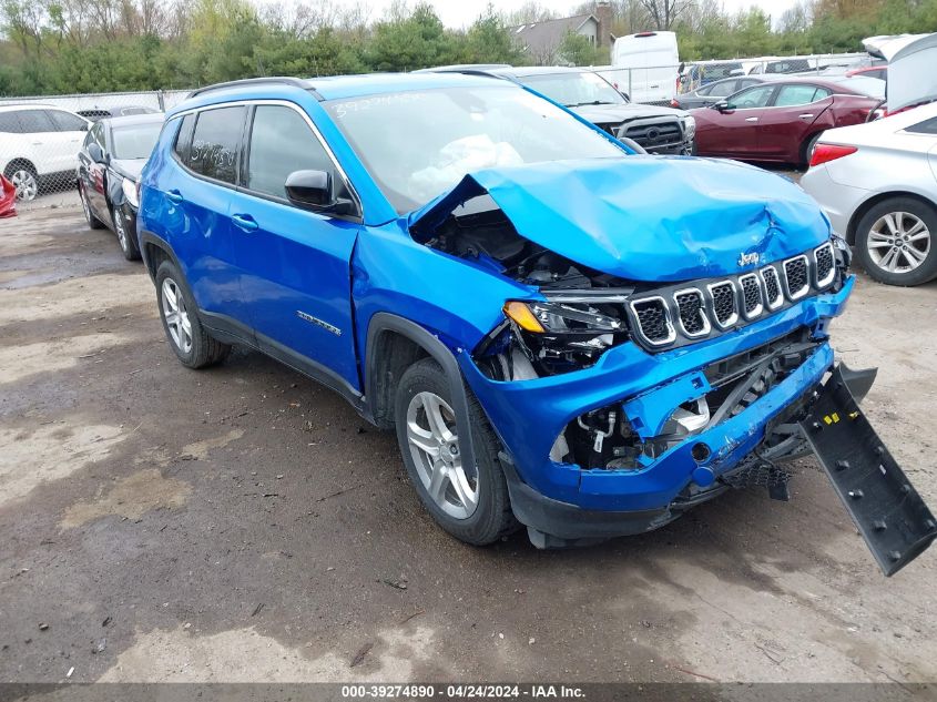 2023 Jeep Compass Latitude 4X4 VIN: 3C4NJDBN9PT527096 Lot: 39274890