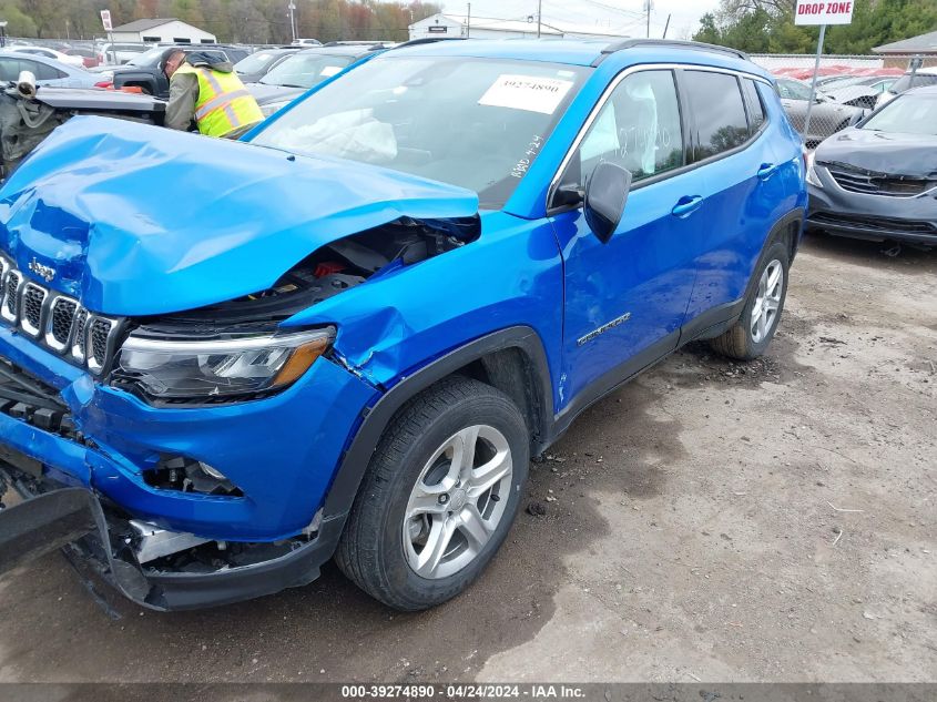 2023 Jeep Compass Latitude 4X4 VIN: 3C4NJDBN9PT527096 Lot: 39274890