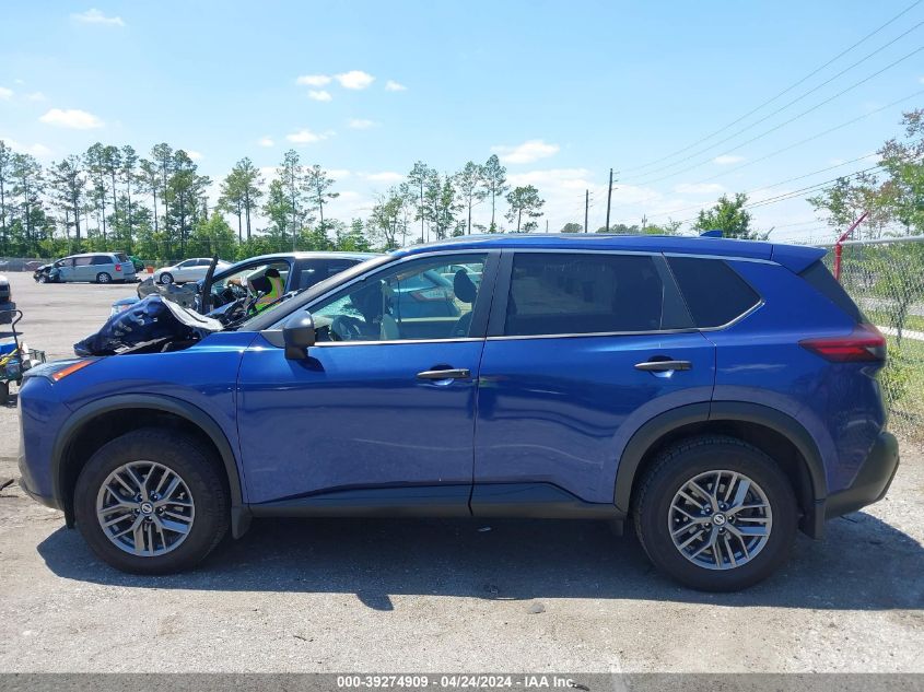 2021 Nissan Rogue S Fwd VIN: JN8AT3AA0MW014752 Lot: 39274909