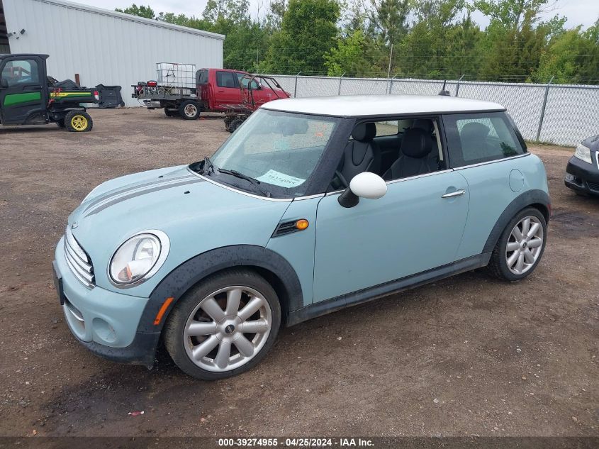 2013 Mini Hardtop Cooper VIN: WMWSU3C58DT686666 Lot: 39274955