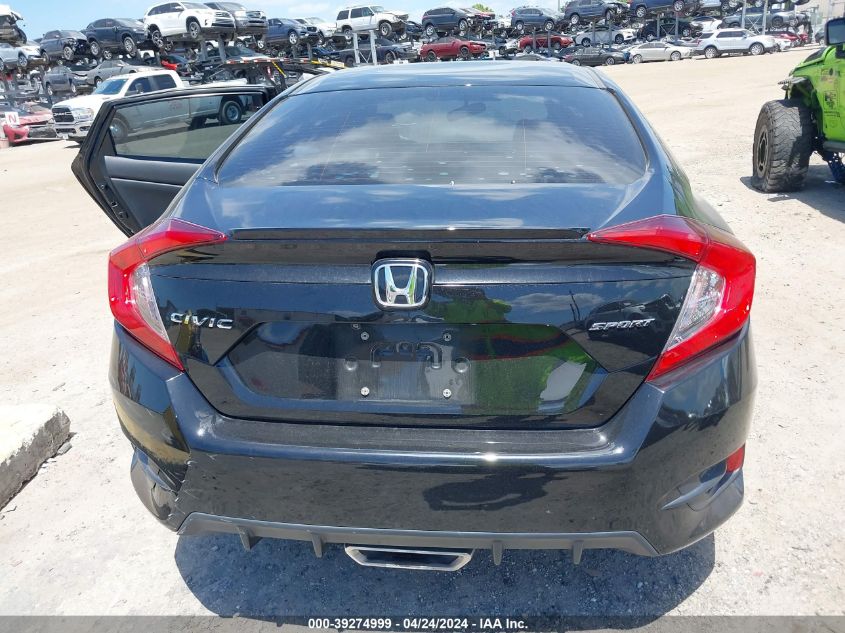 2020 Honda Civic Sport VIN: 2HGFC2F82LH532667 Lot: 39274999