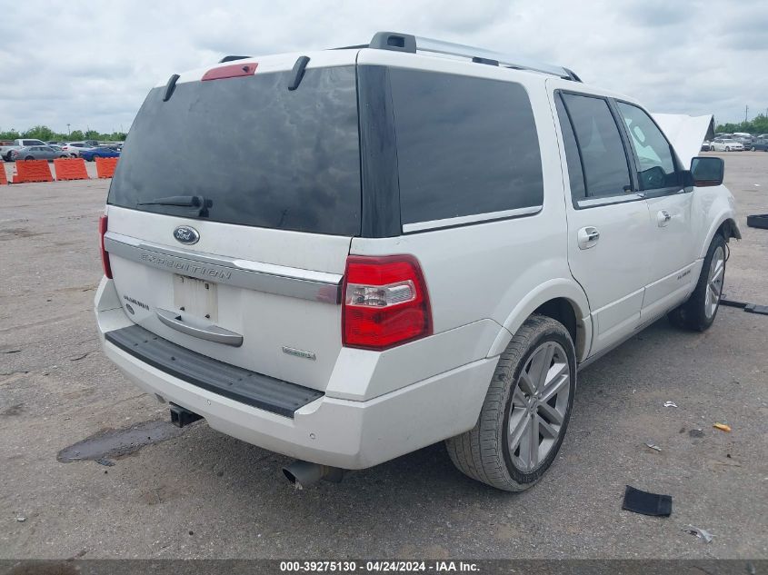 2016 Ford Expedition Platinum VIN: 1FMJU1LT3GEF26149 Lot: 39275130