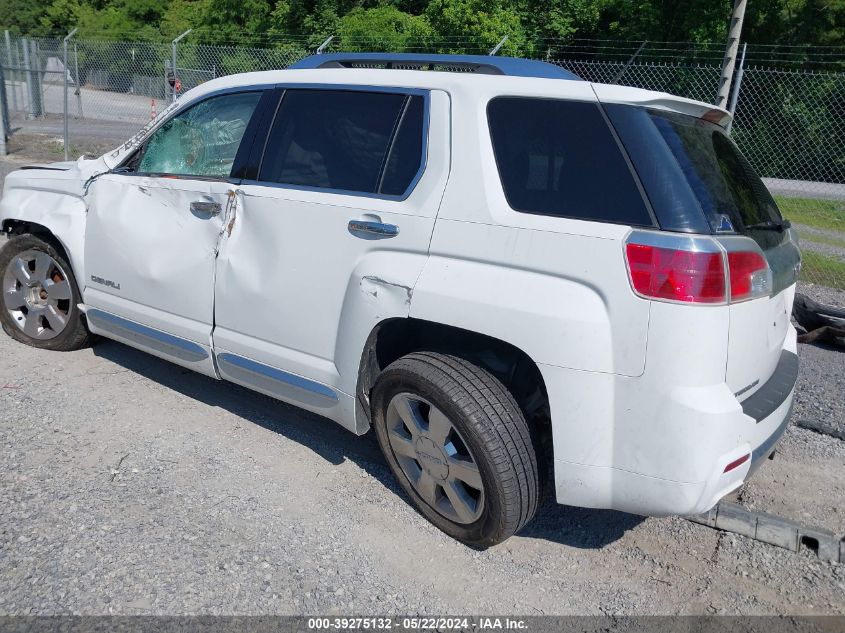 2013 GMC Terrain Denali VIN: 2GKFLZE39D6183960 Lot: 39275132