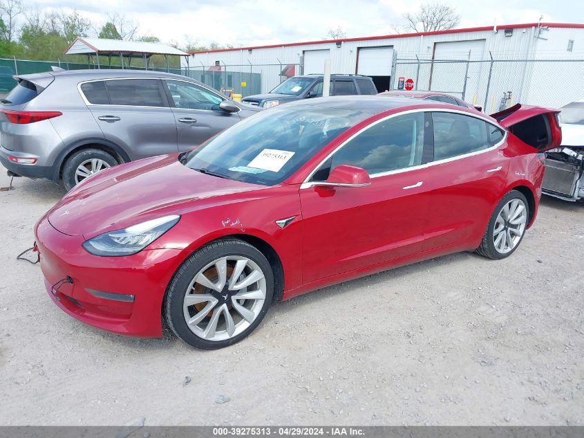 2018 Tesla Model 3 Long Range/Mid Range VIN: 5YJ3E1EA8JF031683 Lot: 39275313