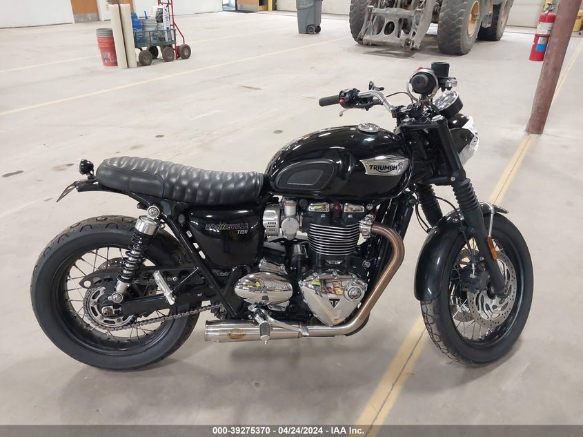 2020 TRIUMPH MOTORCYCLE BONNEVILLE T120/BLACK/BUD EKINS - SMTD40HL2LT972353