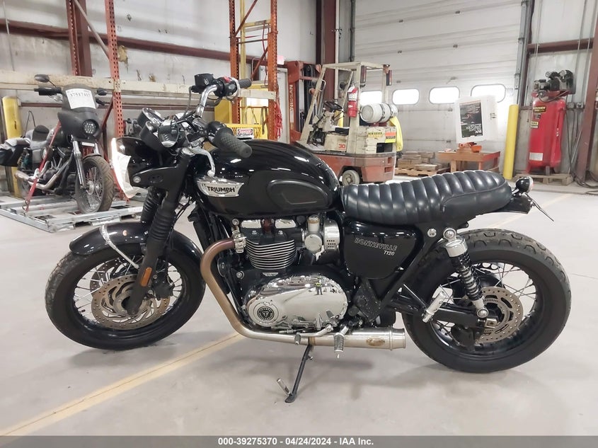 2020 TRIUMPH MOTORCYCLE BONNEVILLE T120/BLACK/BUD EKINS - SMTD40HL2LT972353