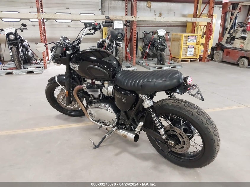 2020 TRIUMPH MOTORCYCLE BONNEVILLE T120/BLACK/BUD EKINS - SMTD40HL2LT972353