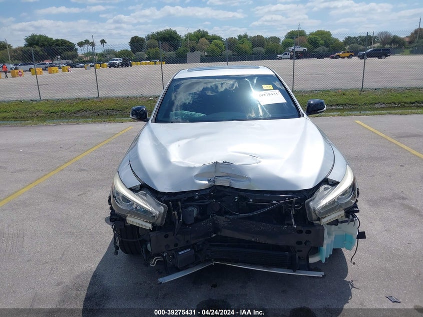 VIN JN1FV7AP8JM460763 2018 INFINITI Q50 RED SPORT 400