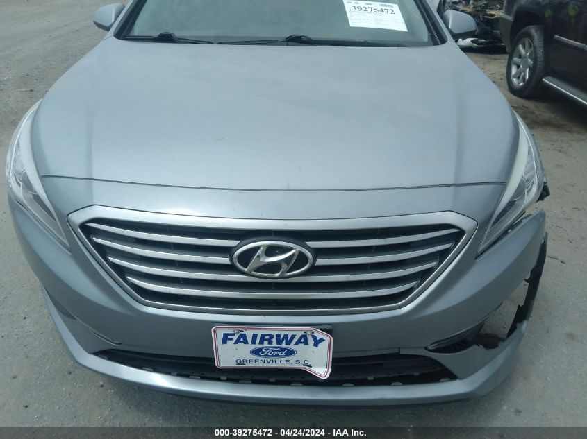 2015 Hyundai Sonata Se VIN: 5NPE24AFXFH024540 Lot: 39275472