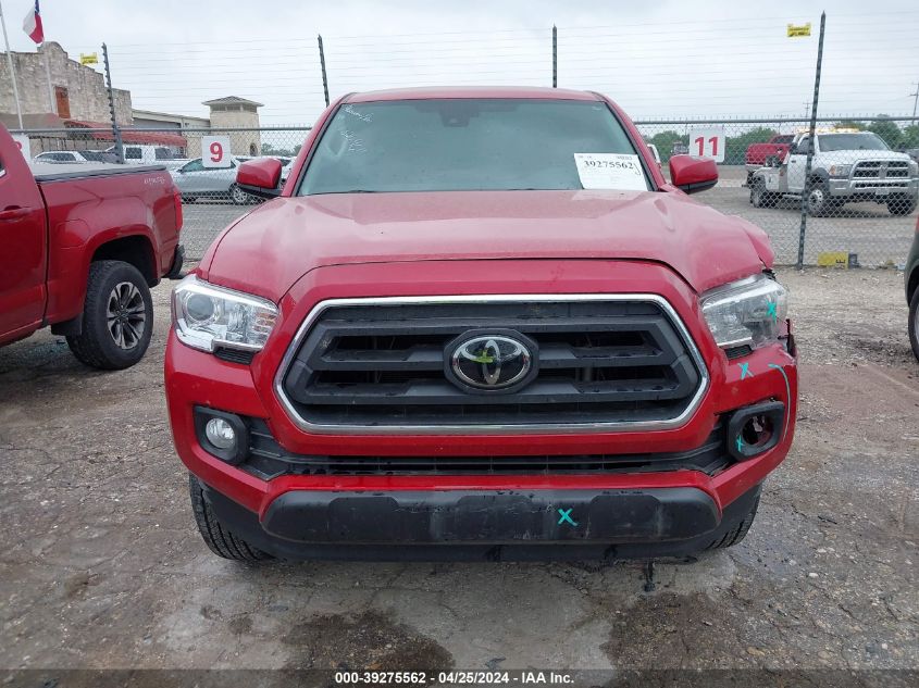 2022 Toyota Tacoma Sr5 V6 VIN: 3TMAZ5CNXNM167761 Lot: 40810552