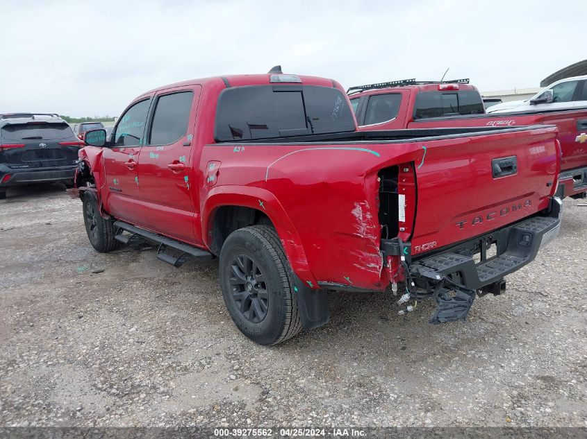 2022 Toyota Tacoma Sr5 V6 VIN: 3TMAZ5CNXNM167761 Lot: 40810552