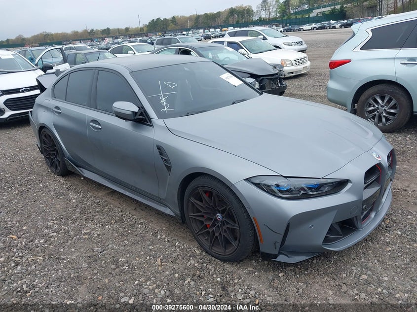 2023 BMW M3 Competition xDrive VIN: WBS43AY08PFR45877 Lot: 39275600