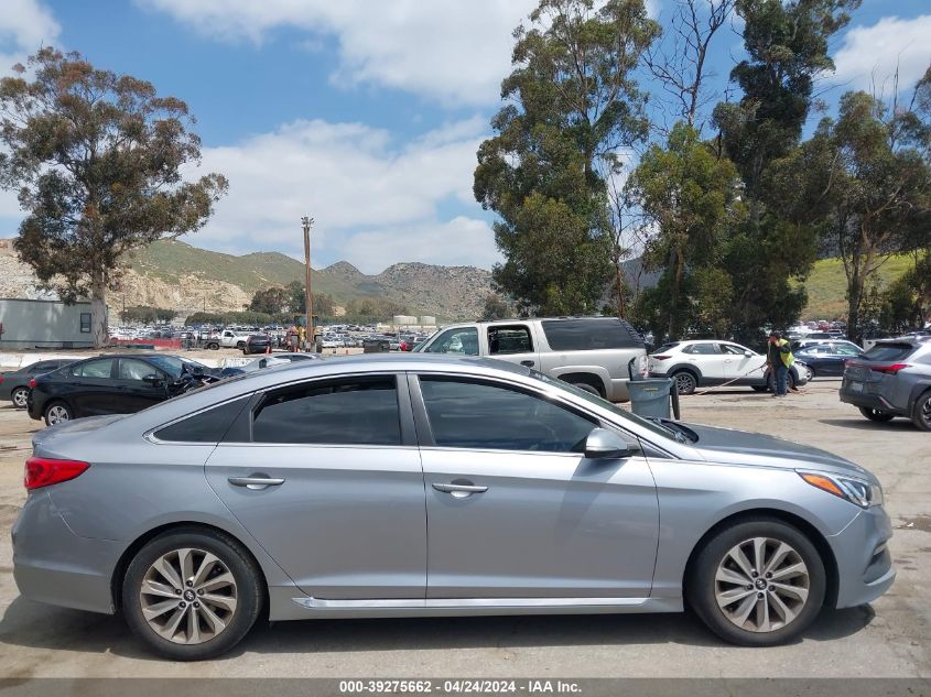 2017 HYUNDAI SONATA SPORT - 5NPE34AF5HH539185