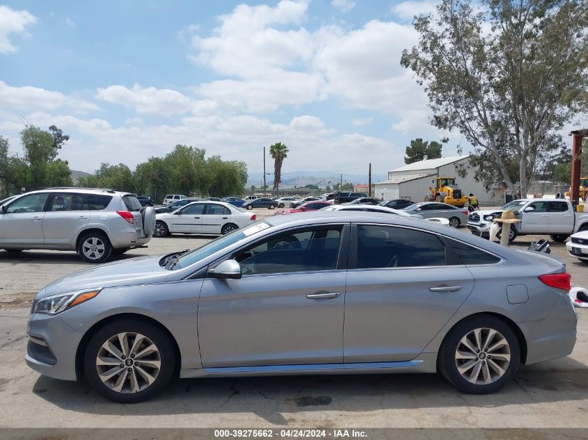 2017 HYUNDAI SONATA SPORT - 5NPE34AF5HH539185