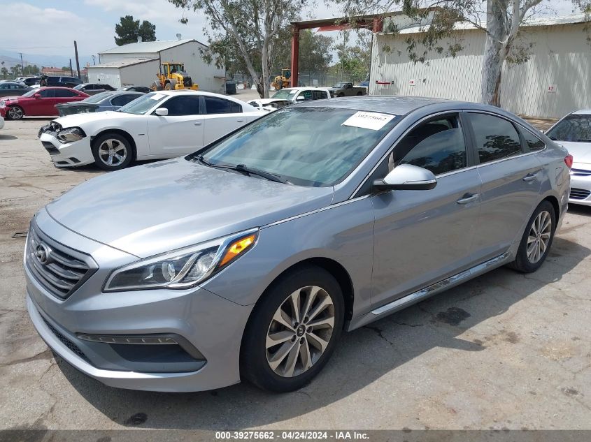 2017 HYUNDAI SONATA SPORT - 5NPE34AF5HH539185