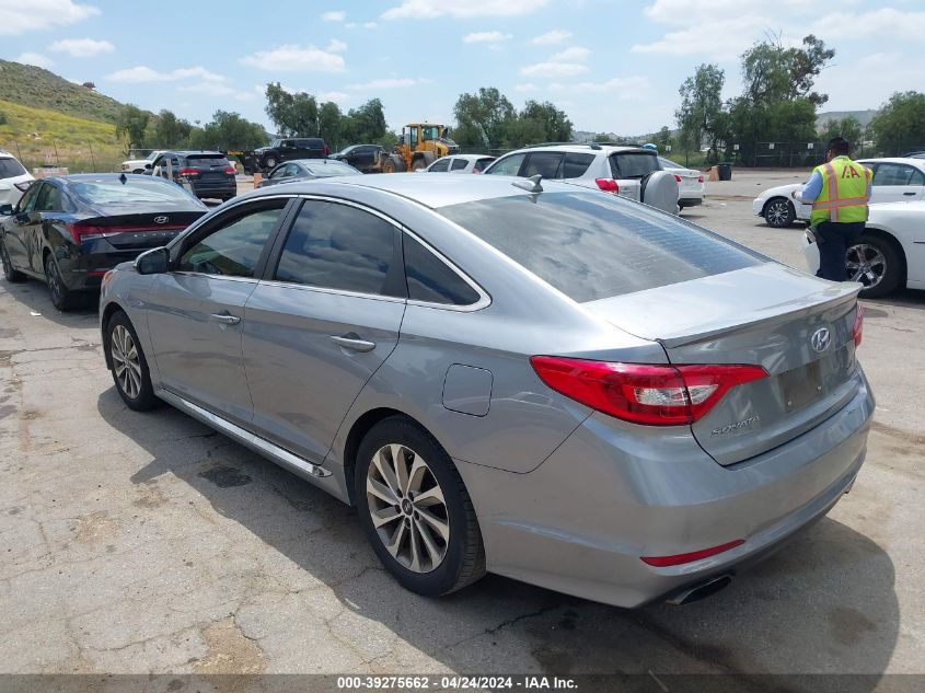 2017 HYUNDAI SONATA SPORT - 5NPE34AF5HH539185