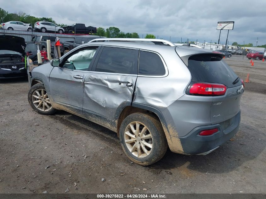 2015 Jeep Cherokee Limited VIN: 1C4PJMDS7FW688096 Lot: 39275822