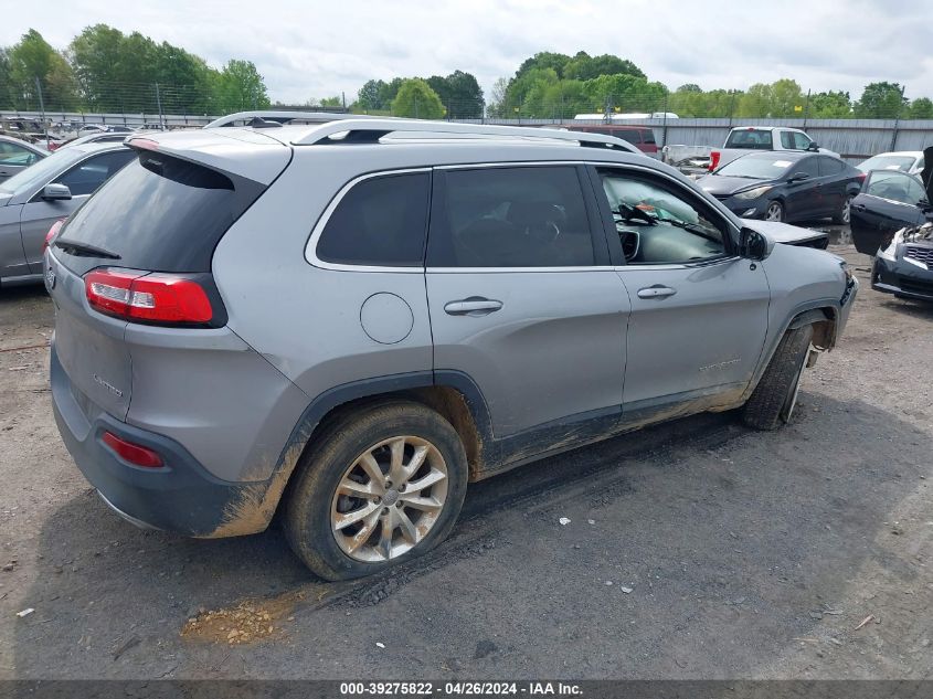 2015 Jeep Cherokee Limited VIN: 1C4PJMDS7FW688096 Lot: 39275822