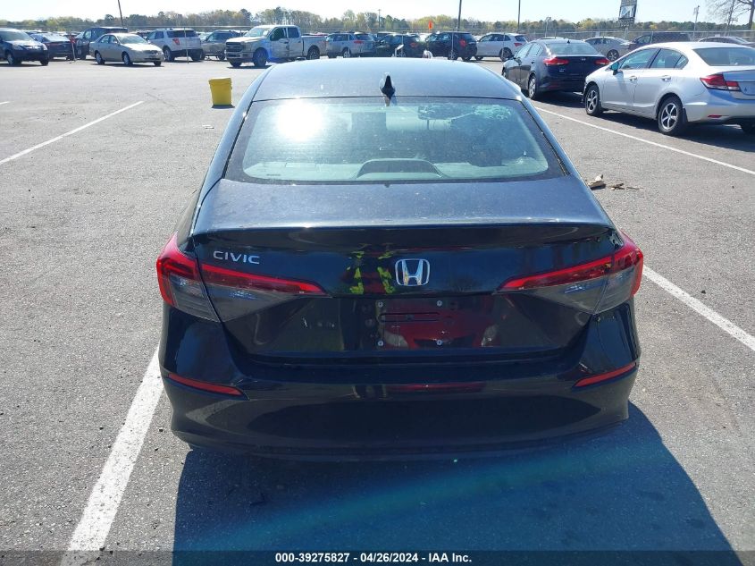 2023 Honda Civic Lx VIN: 2HGFE2F24PH553953 Lot: 39275827