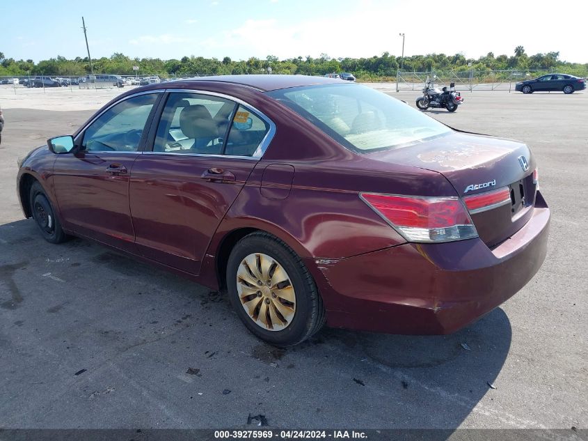 1HGCP2F36CA069202 | 2012 HONDA ACCORD