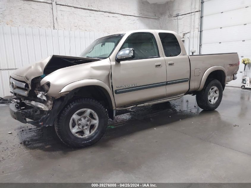 2004 Toyota Tundra Sr5 V8 VIN: 5TBBT44164S449897 Lot: 39276005