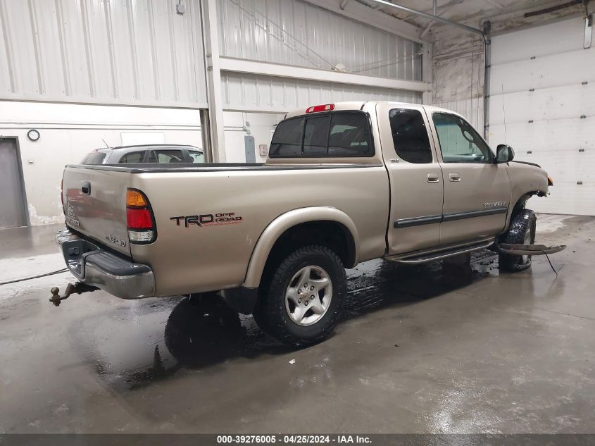 2004 Toyota Tundra Sr5 V8 VIN: 5TBBT44164S449897 Lot: 39276005