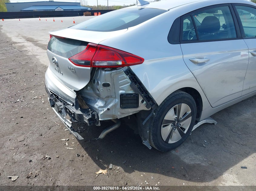 VIN KMHC65LC4KU109311 2019 HYUNDAI IONIQ HYBRID BLUE