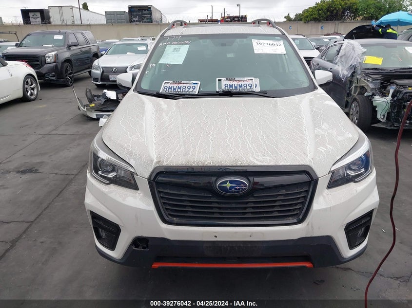 VIN JF2SKAMC8LH436034 2020 SUBARU FORESTER SPORT